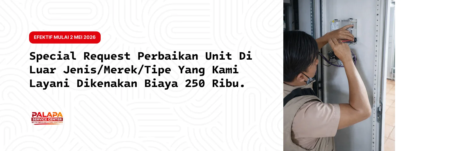 Komitmen pengerjaan servis sigap dan terpercaya
