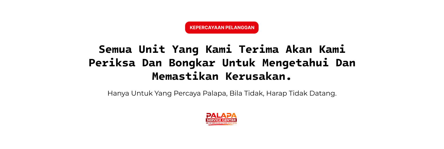 Dedikasi layanan perbaikan untuk pelanggan setia Palapa