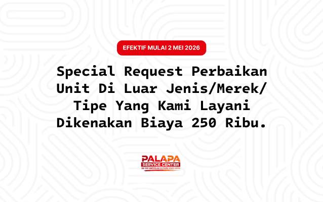 Komitmen pengerjaan servis sigap dan terpercaya