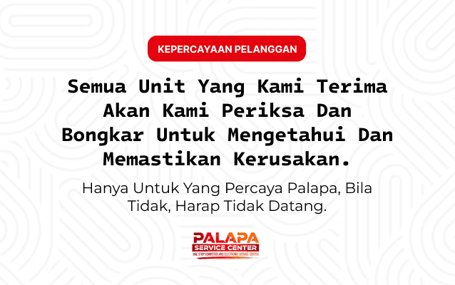 Dedikasi layanan perbaikan untuk pelanggan setia Palapa