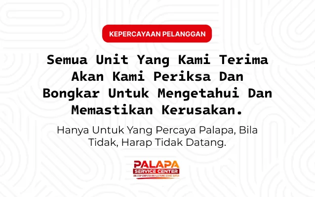 Dedikasi layanan perbaikan untuk pelanggan setia Palapa